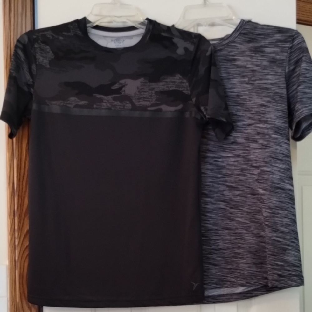 Boy's Black and Gray T-Shirt Set